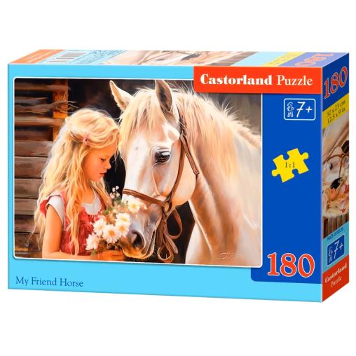 Puzzle Castorland Mi Amigo Caballo de 180 Piezas