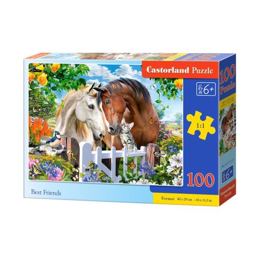 Puzzle Castorland Mis Mejores Amigos de 100 Piezas