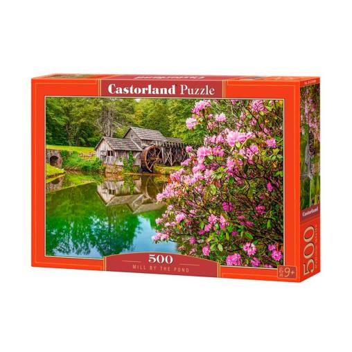 Puzzle Castorland Molino Junto al Estanque de 500 Piezas