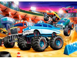 Puzzle Castorland Monster Truck Show de 70 Piezas