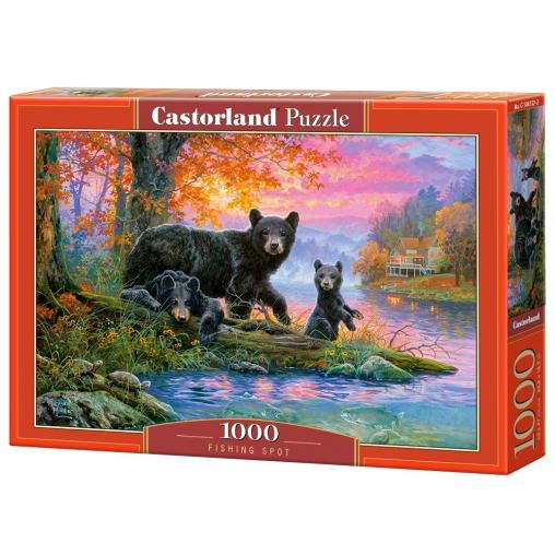 Puzzle Castorland Osos de Pesca de 1000 Piezas