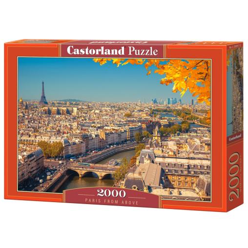 Puzzle Castorland París desde Arriba de 2000 Piezas