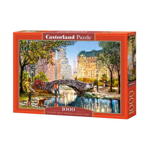 Puzzle Castorland Paseo Al Anochecer por Central Park de 1000 P