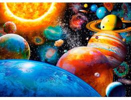 Puzzle Castorland Planetas y sus Lunas de 300 Piezas