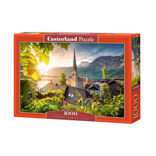 Puzzle Castorland Postal desde Hallstatt de 1000 Piezas