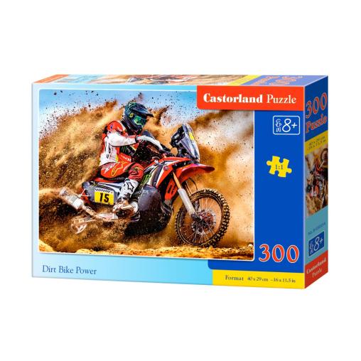 Puzzle Castorland Potencia de Motocicleta de 300 Piezas