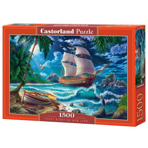 Puzzle Castorland Primera Noche en Tierra Nueva de 1500 Pzs