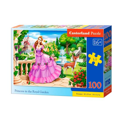 Puzzle Castorland Princesa en el Jardín Real de 100 Piezas