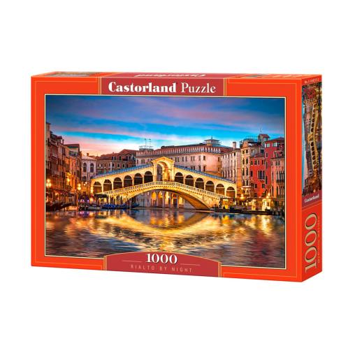 Puzzle Castorland Puente Rialto de Noche de 1000 Piezas