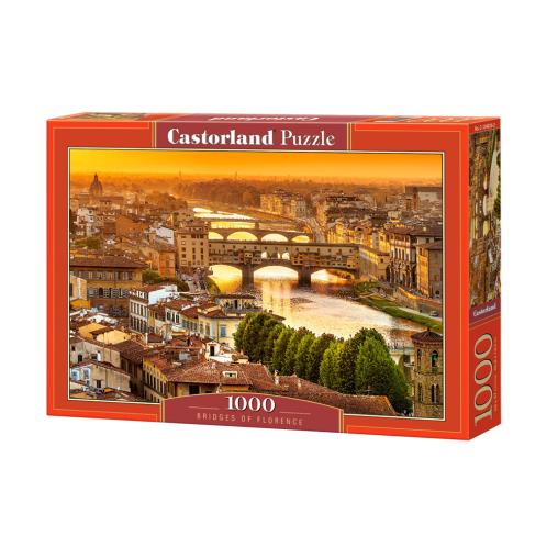 Puzzle Castorland Puentes de Florencia de 1000 Piezas