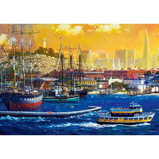 Puzzle Castorland Puerto de San Francisco de 500 Piezas