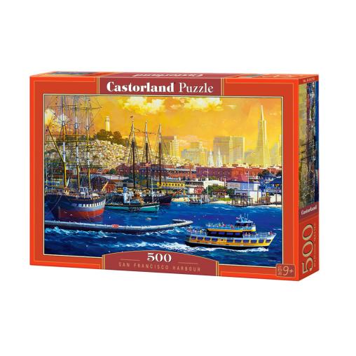 Puzzle Castorland Puerto de San Francisco de 500 Piezas