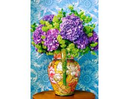 Puzzle Castorland Ramo de Hortensias de 1000 Piezas