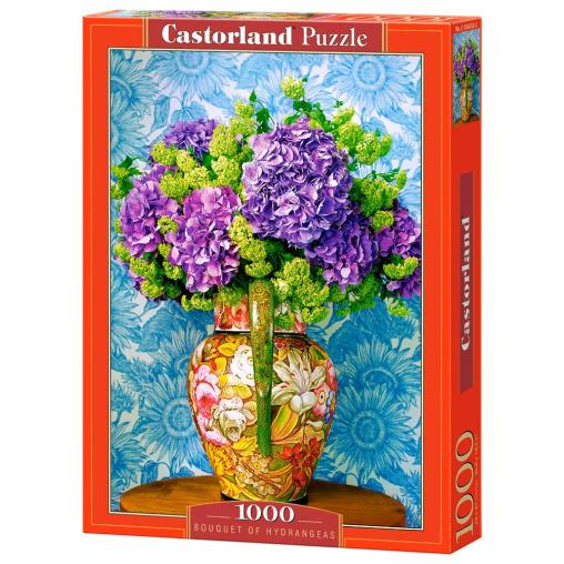 Puzzle Castorland Ramo de Hortensias de 1000 Piezas