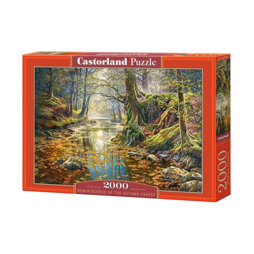 Puzzle Castorland Recuerdo de Bosque Otoñal de 2000 Piezas