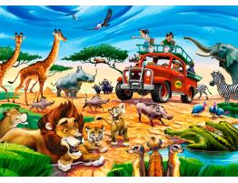 Puzzle Castorland Safari de Aventura de 180 Pzs.