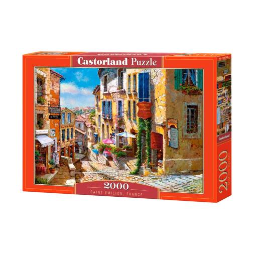 Puzzle Castorland Saint Emilion, Francia de 2000 Piezas