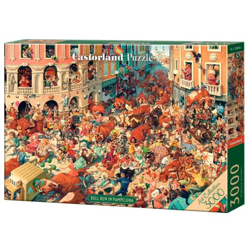 Puzzle Castorland San Fermines en Pamplona de 3000 Pzs