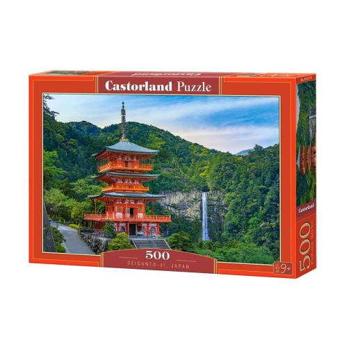 Puzzle Castorland Seiganto Ji, Japón de 500 Piezas