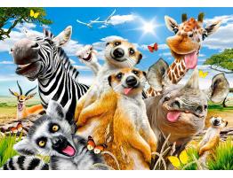 Puzzle Castorland Selfie de Animales Africanos de 500 Piezas