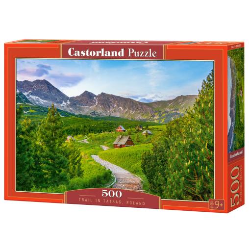 Puzzle Castorland Sendero en Tatras, Polonia de 500 Piezas