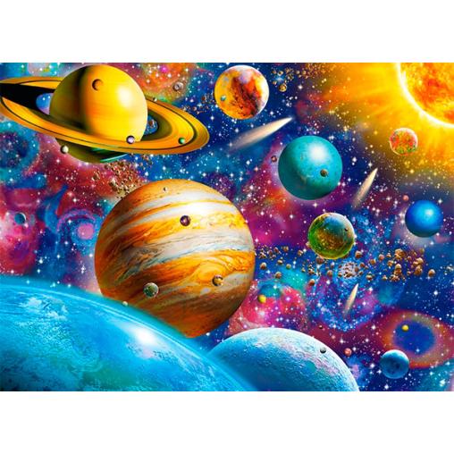 Puzzle Castorland Sistema Solar de 100 Piezas