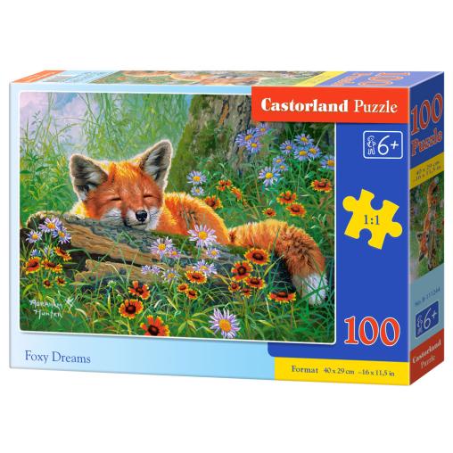 Puzzle Castorland Sueños de Zorro de 100 Piezas