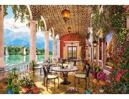 Puzzle Castorland Terraza junto al Lago de 1500 Piezas