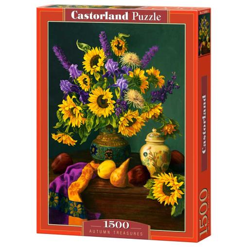 Puzzle Castorland Tesoros de Otoño de 1500 Piezas