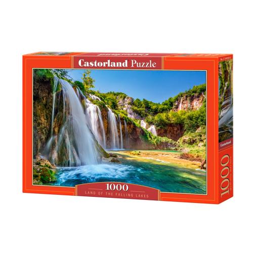 Puzzle Castorland Tierra de Lagos y Cascadas de 1000 Piezas