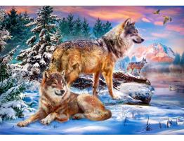 Puzzle Castorland Tierra de Lobos de 500 Piezas