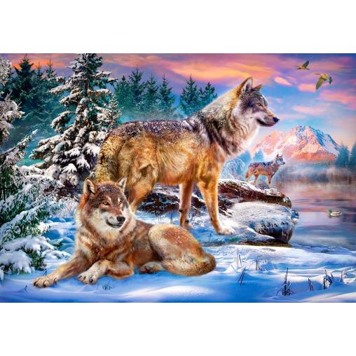 Puzzle Castorland Tierra de Lobos de 500 Piezas