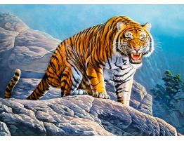 Puzzle Castorland Tigre en las Rocas de 180 Piezas