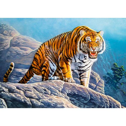 Puzzle Castorland Tigre en las Rocas de 180 Piezas