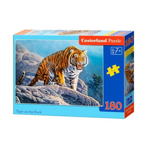 Puzzle Castorland Tigre en las Rocas de 180 Piezas