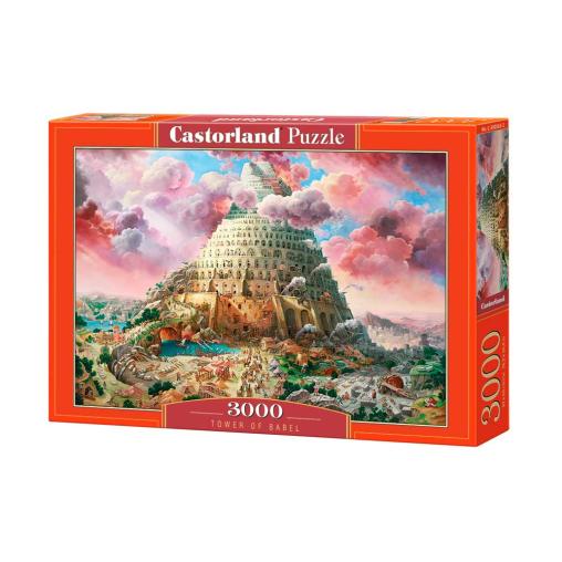 Puzzle Castorland Torre de Babel de 3000 Piezas