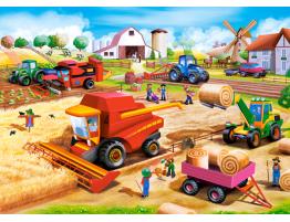 Puzzle Castorland Trabajar En La Granja de 60 Piezas