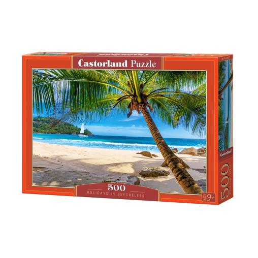 Puzzle Castorland Vacaciones en Seychelles de 500 Piezas