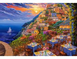 Puzzle Castorland Velada Romántica en Positano de 1500 Piezas