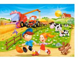 Puzzle Castorland Verano en el Campo de 60 Piezas