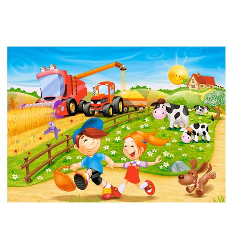 Puzzle Castorland Verano en el Campo de 60 Piezas