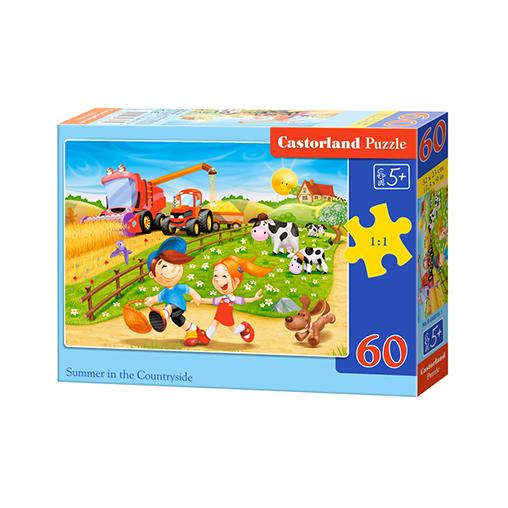 Puzzle Castorland Verano en el Campo de 60 Piezas