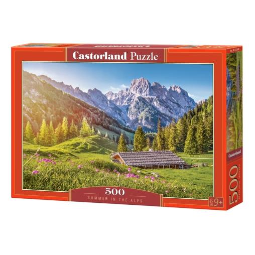 Puzzle Castorland Verano en los Alpes de 500 Piezas