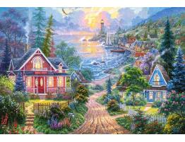 Puzzle Castorland Vida Costera de 1500 Piezas