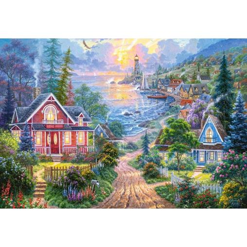 Puzzle Castorland Vida Costera de 1500 Piezas