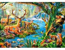 Puzzle Castorland Vida del Bosque de 500 Piezas