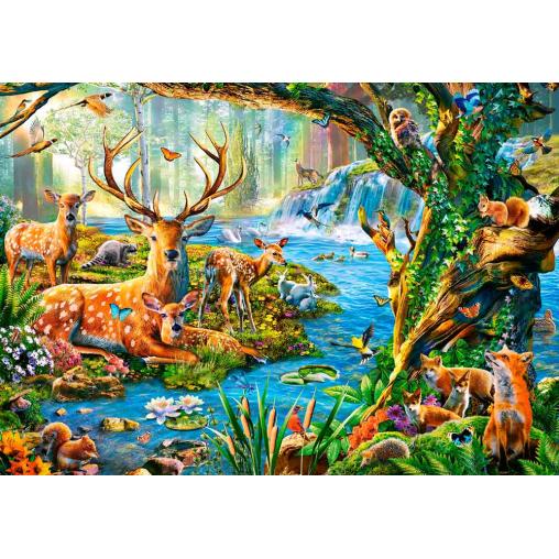 Puzzle Castorland Vida del Bosque de 500 Piezas