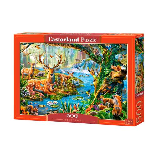 Puzzle Castorland Vida del Bosque de 500 Piezas