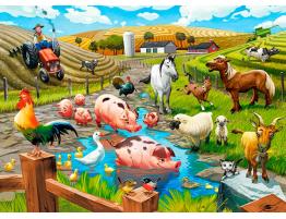 Puzzle Castorland Vida en la Granja de 70 Piezas