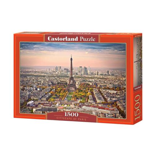 Puzzle Castorland Vista Aérea de París de 1500 Piezas